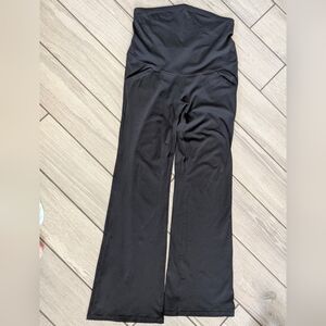 Poshdivah Women's Maternity Flare Leggings Size XL